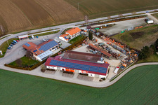 Bad Birnbach im Bundesland Bayern, Deutschland aus der Luft