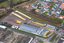 Gewerbegebiet Süd mit Engel & Engel GmbH DHL-Parcel-Transporter seller in Rohrbach im Bundesland Rheinland-Pfalz, Deutschland