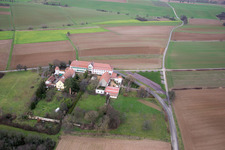Drohnenbild von Werkstatt für betreutes Wohnen Werkstatt für verborgene Talente gemeinnützige GmbH im Haftelhof in Schweighofen im Bundesland Rheinland-Pfalz, Deutschland