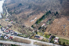 Luftbild von Am Bruhrain im Ortsteil Neudorf in Graben-Neudorf im Bundesland Baden-Württemberg, Deutschland