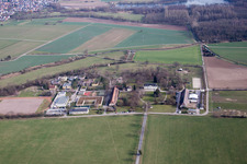 Gebäude des Jugendheimes Jugendeinrichtung Schloss Stutensee GgmbH in Stutensee im Ortsteil Staffort im Bundesland Baden-Württemberg, Deutschland