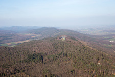 Lampertsloch im Bundesland Bas-Rhin, Frankreich von oben