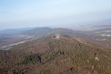 Lampertsloch im Bundesland Bas-Rhin, Frankreich aus der Luft