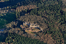 Ruine Fleckenstein in Lembach im Bundesland Bas-Rhin, Frankreich