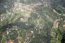 Luftbild von Valdicastello(I-Toskana) im Bundesland Toscana, Italien