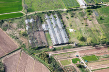 Luftbild von Massarosa(Toskana) im Bundesland Lucca, Italien