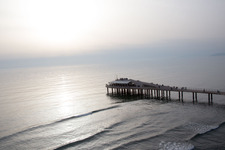Lido di Camaiore(I-Toskana) im Bundesland Toscana, Italien von oben