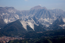 Carrara(Toskana) im Bundesland Massa-Carrara, Italien