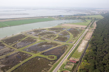 Borgo Manara im Bundesland Emilia-Romagna, Italien aus der Luft