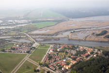 Luftbild von Bagni im Bundesland Emilia-Romagna, Italien