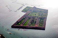 Venedig Lido(I-Venetien), Lazzaretto Vecchio in Venezia, Italien