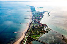 Santa Maria del Mare im Bundesland Venetien, Italien von oben gesehen