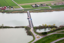 Gorino im Bundesland Venetien, Italien von oben