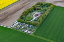 Grettstadt im Bundesland Bayern, Deutschland von oben