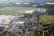 Flugplatz Coleman im Ortsteil Sandhofen in Mannheim im Bundesland Baden-Württemberg, Deutschland