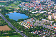OBI Markt Bensheim am Badesee im Bundesland Hessen, Deutschland