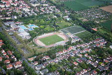 EWR Arena im Ortsteil Hochheim in Worms im Bundesland Rheinland-Pfalz, Deutschland