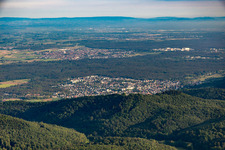 Seeheim von Südosten in Seeheim-Jugenheim im Bundesland Hessen, Deutschland