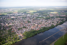 Luftbild von Großkrotzenburg im Bundesland Hessen, Deutschland