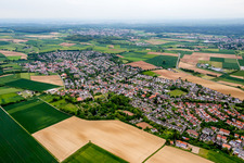 Siedlungsgebiet im Ortsteil Georgenhausen in Reinheim im Bundesland Hessen, Deutschland