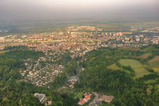 B47 richtung Stadt in Bensheim im Bundesland Hessen, Deutschland