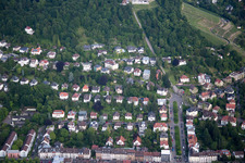 Turmbergstr im Ortsteil Durlach in Karlsruhe im Bundesland Baden-Württemberg, Deutschland