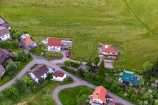 Ortsteil Brombach in Eberbach im Bundesland Baden-Württemberg, Deutschland von oben