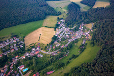 Luftaufnahme von Erbach im Bundesland Hessen, Deutschland