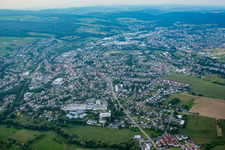 Erbach im Bundesland Hessen, Deutschland von oben