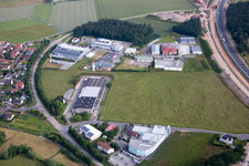 Industriegebiet Ob. Grüben im Ortsteil Bettingen in Wertheim im Bundesland Baden-Württemberg, Deutschland
