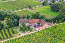 Luftbild von Weingut Erlenmühle in Edesheim im Bundesland Rheinland-Pfalz, Deutschland