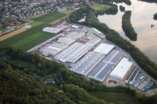 Industriegebiet Benkhauser Straße in Mamming im Bundesland Bayern, Deutschland
