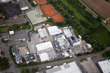 Dossenheim im Bundesland Baden-Württemberg, Deutschland aus der Luft