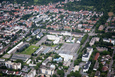 Ortsteil Rohrbach in Heidelberg im Bundesland Baden-Württemberg, Deutschland von oben