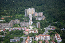 HD-Emmertsgrund in Heidelberg im Bundesland Baden-Württemberg, Deutschland aus der Luft