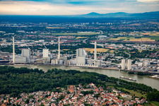 Luftbild von GKM im Ortsteil Neckarau in Mannheim im Bundesland Baden-Württemberg, Deutschland