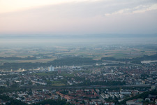 Worms im Bundesland Rheinland-Pfalz, Deutschland von einer Drohne aus