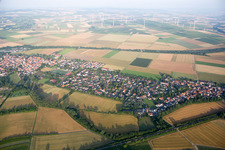 Armsheim im Bundesland Rheinland-Pfalz, Deutschland von oben