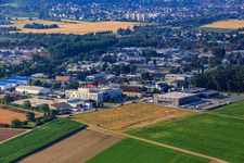 Luftbild von Hope Media Europe e.V im Ortsteil Sandwiese in Alsbach-Hähnlein im Bundesland Hessen, Deutschland