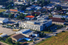 Luftaufnahme von Hope Media Europe e.V im Ortsteil Sandwiese in Alsbach-Hähnlein im Bundesland Hessen, Deutschland