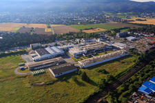 Luftbild von Intersnack Deutschland SE Werk Alsbach im Ortsteil Sandwiese in Alsbach-Hähnlein im Bundesland Hessen