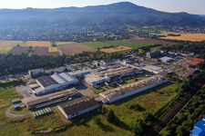Luftaufnahme von Intersnack Deutschland SE Werk Alsbach im Ortsteil Sandwiese in Alsbach-Hähnlein im Bundesland Hessen