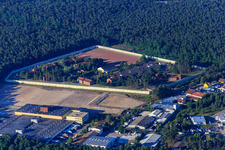 Jugendstrafanstalt Schifferstadt im Wald im Bundesland Rheinland-Pfalz, Deutschland