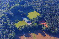 Sportplatz des SV Staffort und  Tennisclub Staffort in Stutensee im Bundesland Baden-Württemberg, Deutschland