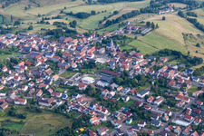 Dorfansicht in Martinshöhe im Bundesland Rheinland-Pfalz, Deutschland