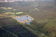Campingplatz Königsbruch im Ortsteil Vogelbach in Bruchmühlbach-Miesau im Bundesland Rheinland-Pfalz, Deutschland