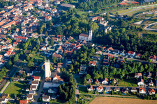 Burganlage des Schloß Gondelsheim in Gondelsheim im Bundesland Baden-Württemberg, Deutschland