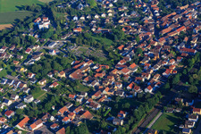 Friedhof in Gondelsheim im Bundesland Baden-Württemberg, Deutschland