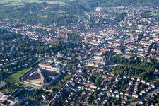 Innenstadt von Norden in Bruchsal im Bundesland Baden-Württemberg, Deutschland