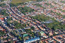 Kirchstr im Ortsteil Wiesental in Waghäusel im Bundesland Baden-Württemberg, Deutschland